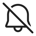 Alert Off SVG Icon